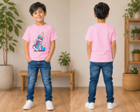आईवर निर्भर | Marathi Caption Kids T-Shirt | 100% Cotton Bio Wash | Soft & Comfortable